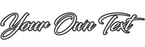 50 - 60 - 70 -80CM OUTLINE
