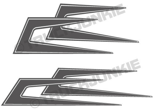Deense Haken / Deense Bogen Stickerset