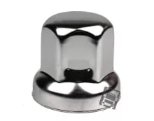 Couvre-écrous de roue en acier inoxydable 33mm pour jantes en aluminium