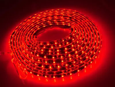 Ledson Bande LED Flexistrip 24V Rouge Différentes tailles
