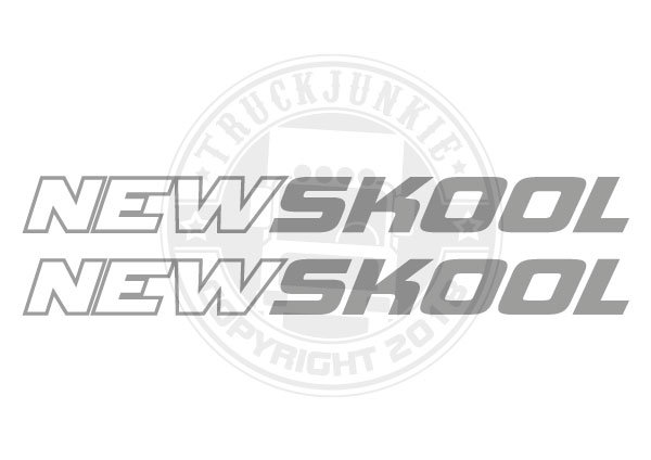 Newskool – Set d’autocollants