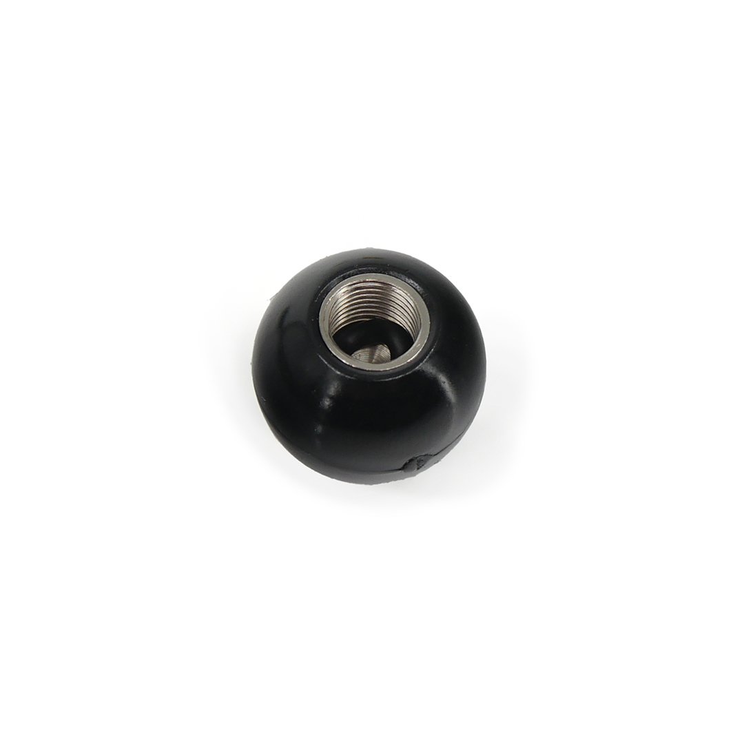 United Pacific 8 Ball Ventieldopjes Zwart - 4 Stuks