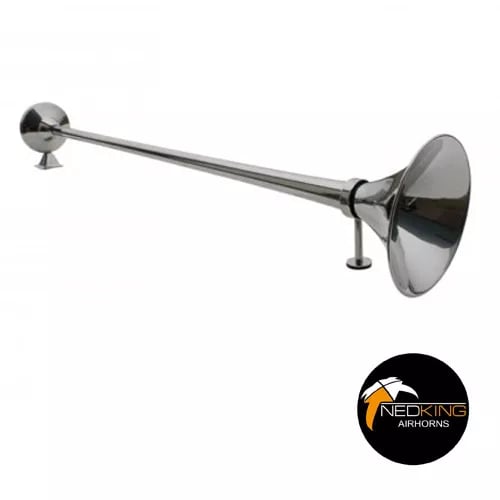 Nedking Klaxon Pneumatique Acier Inoxydable 950mm / Ø180mm / 120dB
