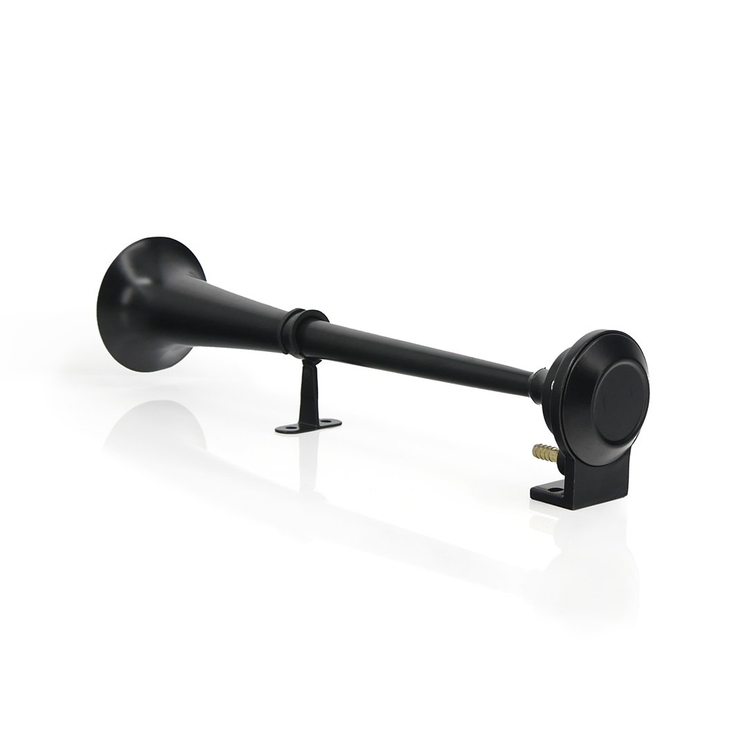 Kit de klaxons pneumatiques 12 V, noir