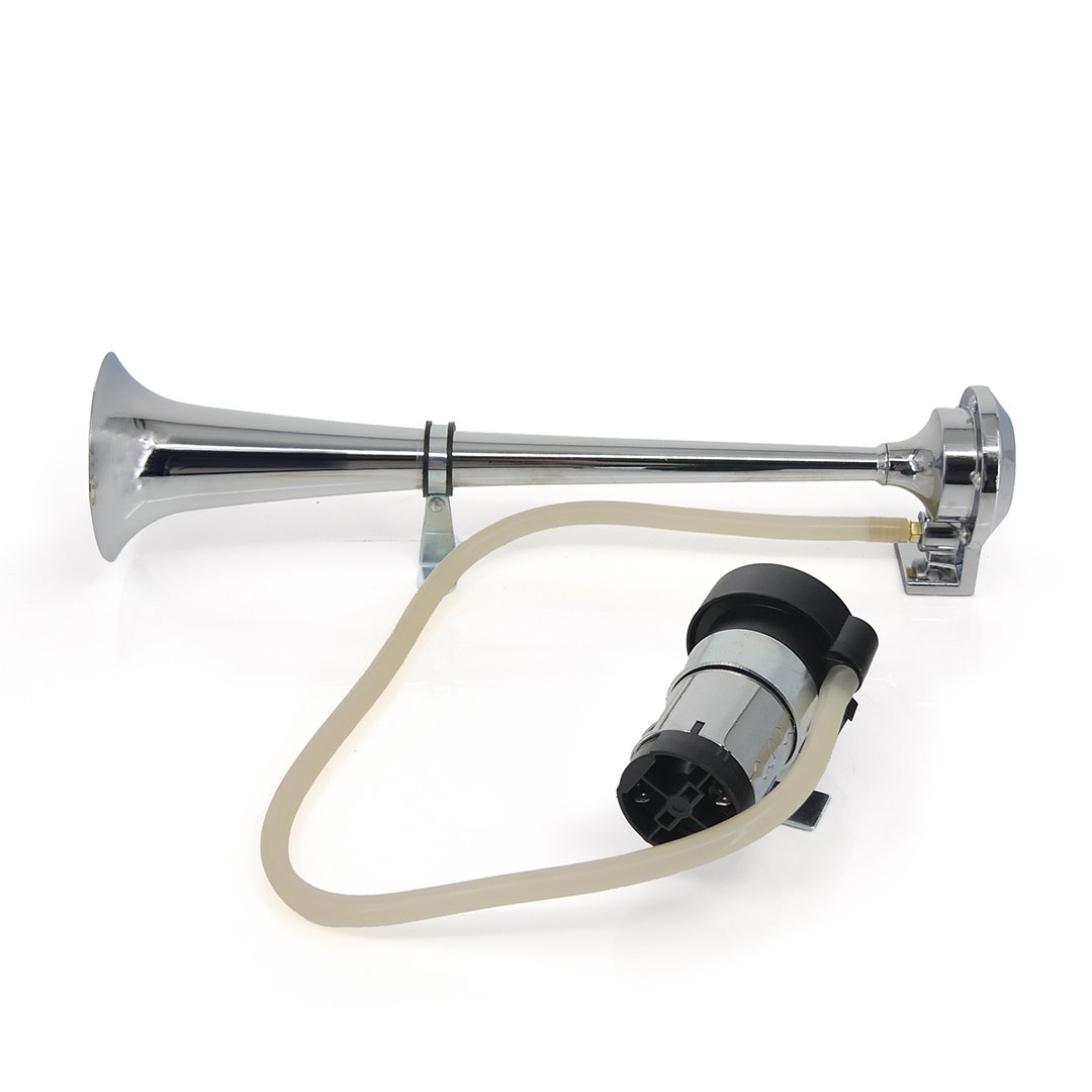 Tromba ad Aria Cromata 12V con Compressore