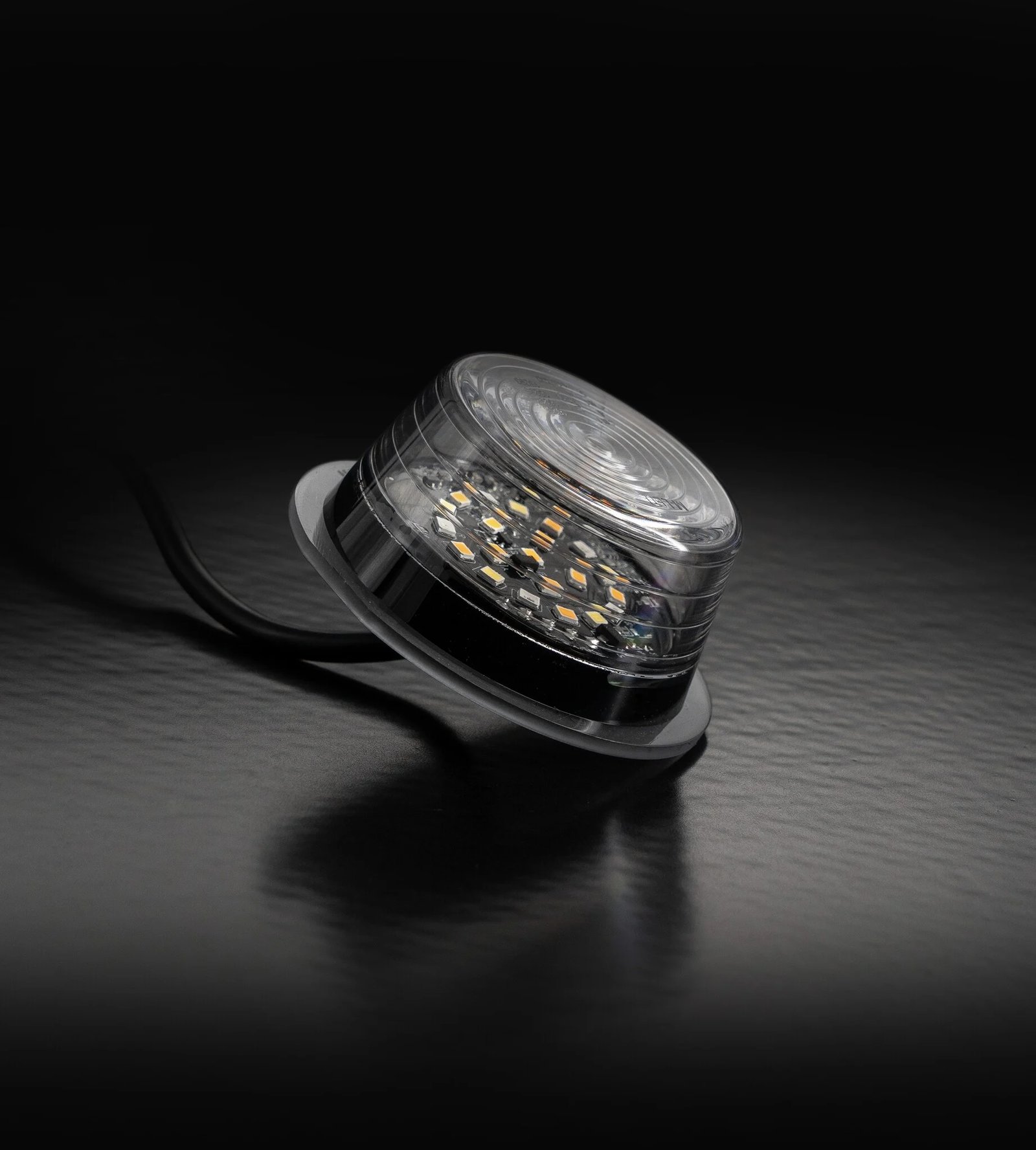 Feu De Gabarit Danois LED Commutable Verre Clair