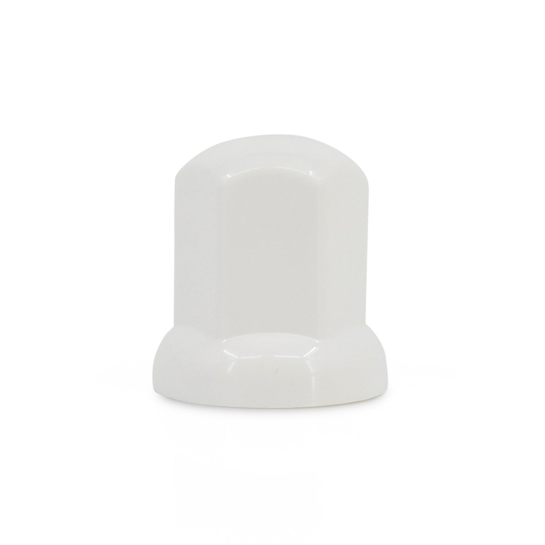 Beam Plastic Wielmoerdoppen Hoog Wit 32mm - 20 Stuks