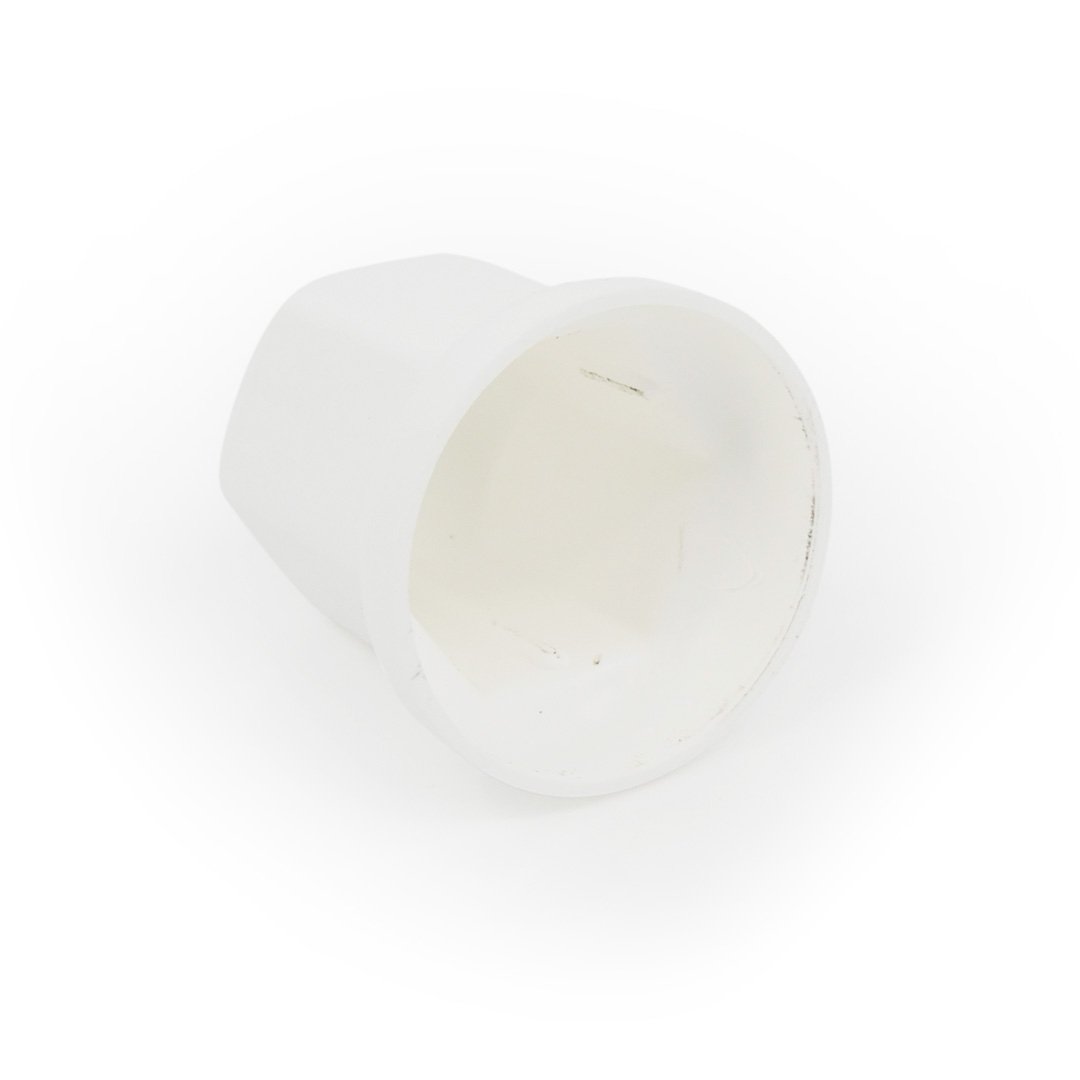 Beam Plastic Wielmoerdoppen Hoog Wit 32mm - 20 Stuks