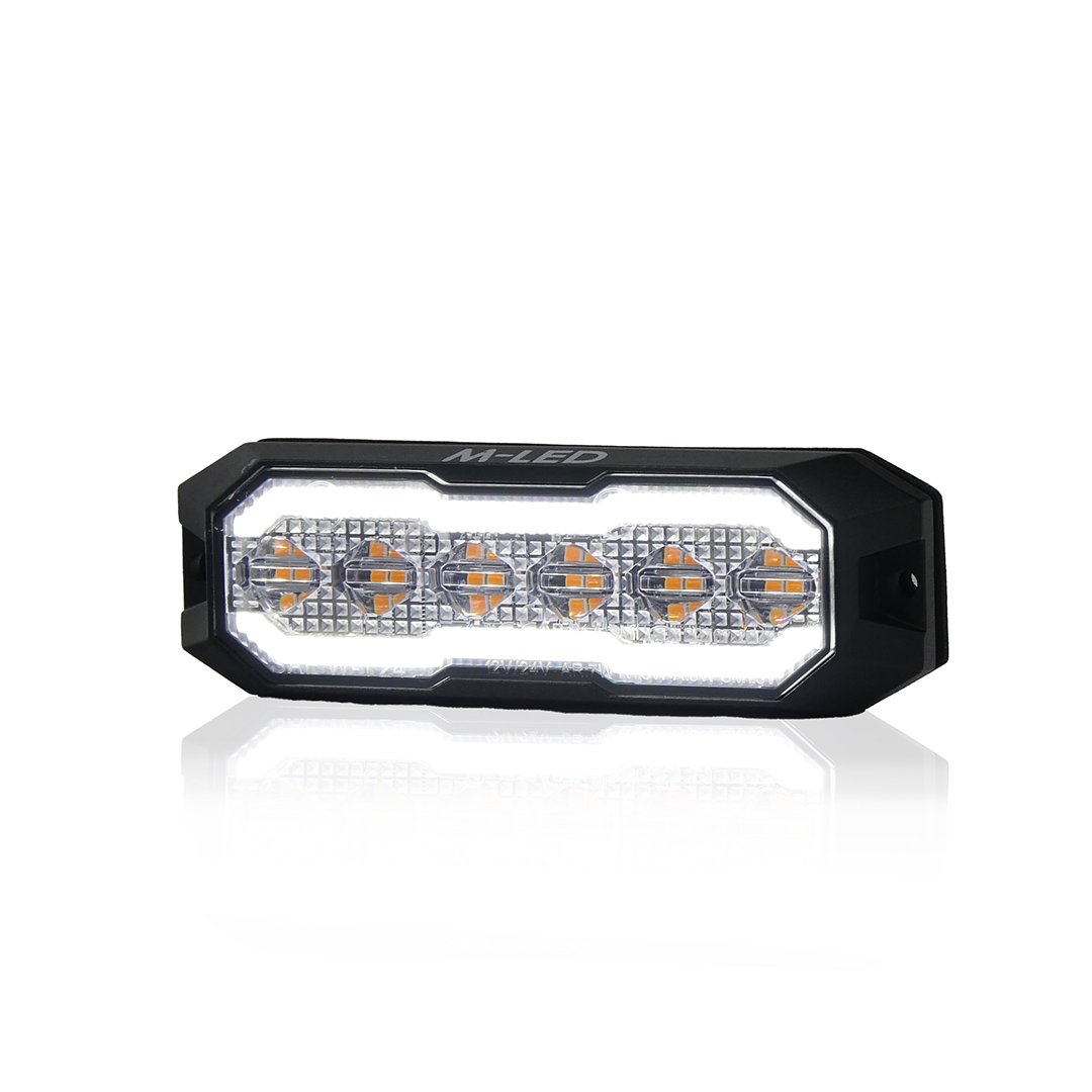 Flash M-LED avec anneau Halo et lentille fumée