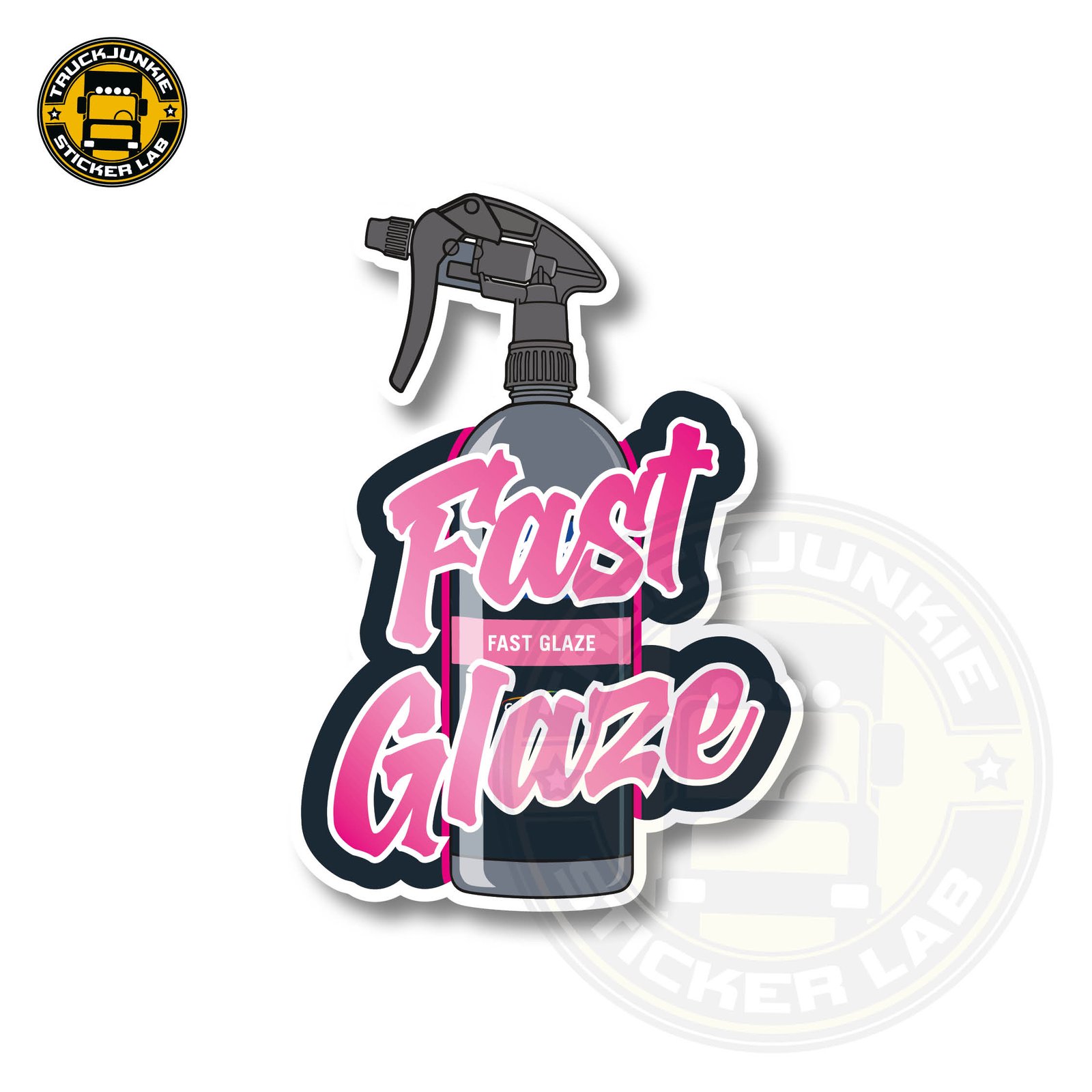 Fast Glaze Full Print Sticker