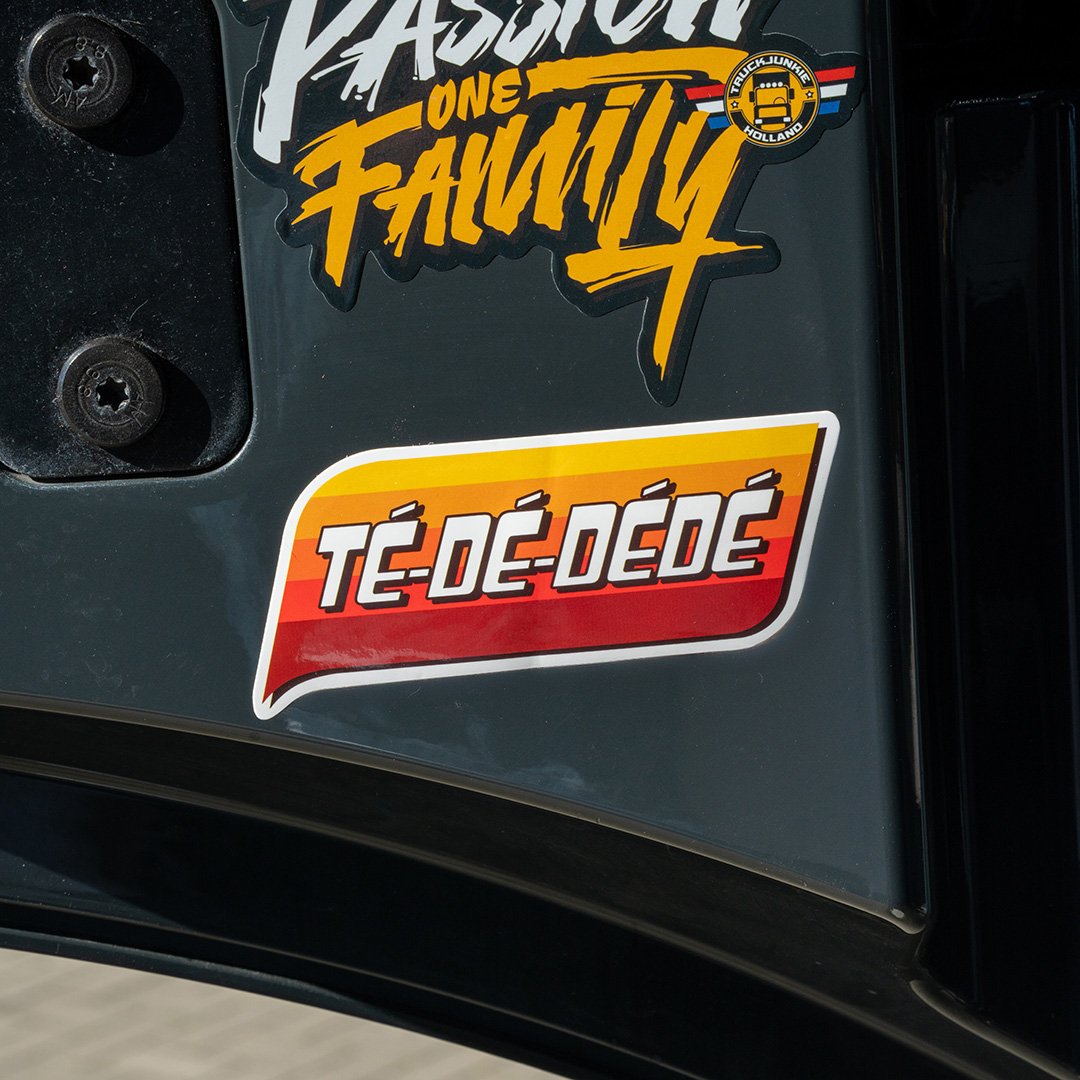 Autocollant Moustache Cruiser Tededede
