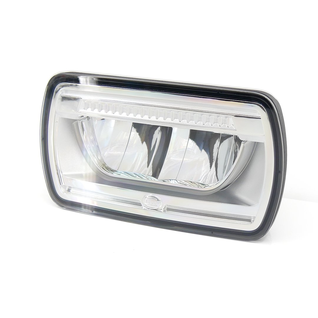 Projecteur Hella Jumbo 320 LED orange/blanc, feu de position