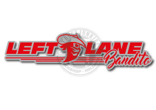 Autocollant Left Lane Bandito - 2 Couleurs