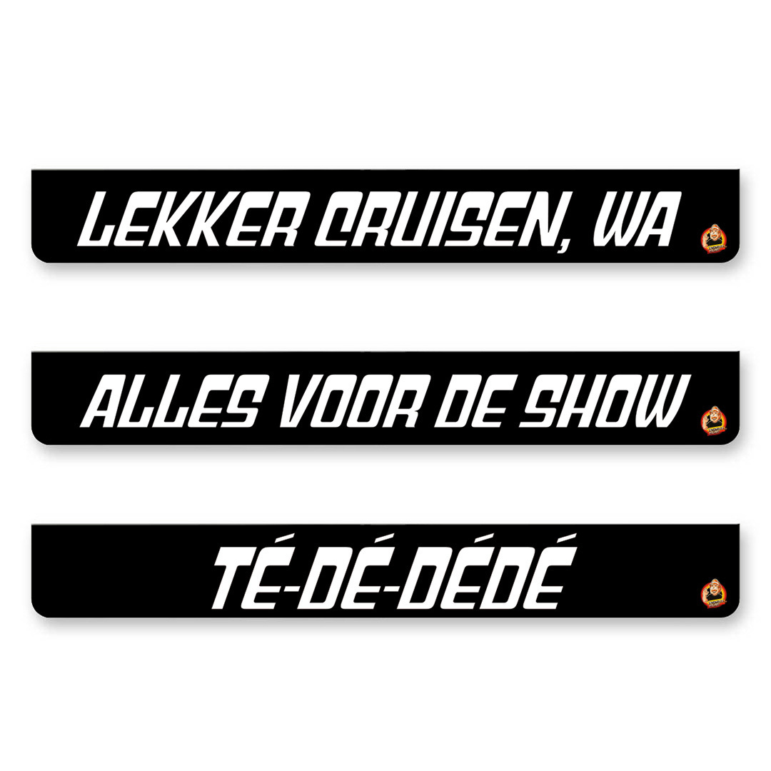 Moustache Cruiser Spatlappen