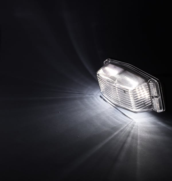 Omnius Feu Double Ampoule LED Oldskool Blanc
