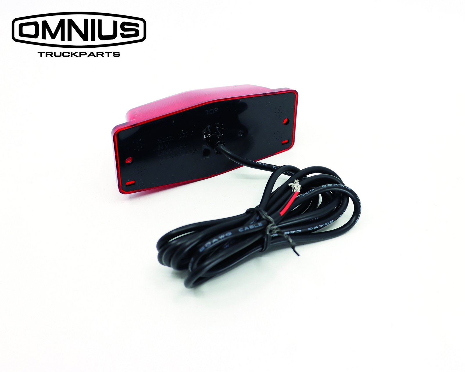 Omnius Feu Double Ampoule LED Oldskool Rouge