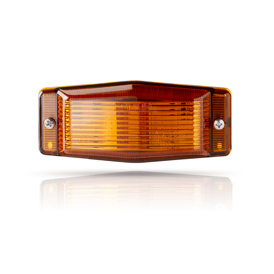 Omnius Slimline LED Dubbelbrander Oranje
