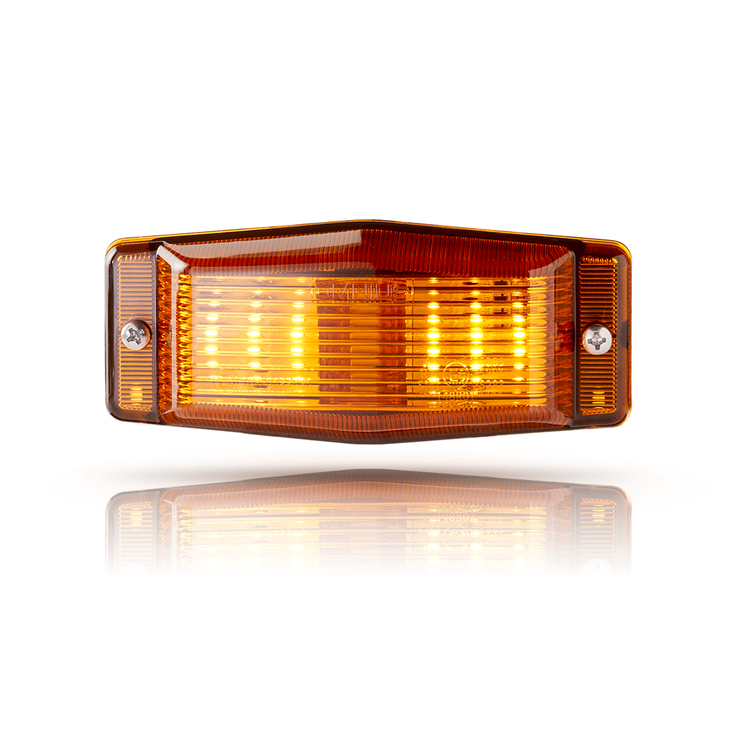 Omnius Slimline LED Dobbeltbrænder Orange