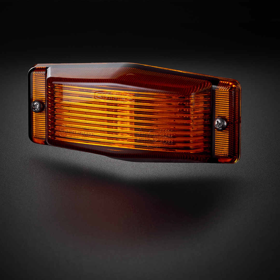 Omnius Slimline LED Dobbeltbrænder Orange