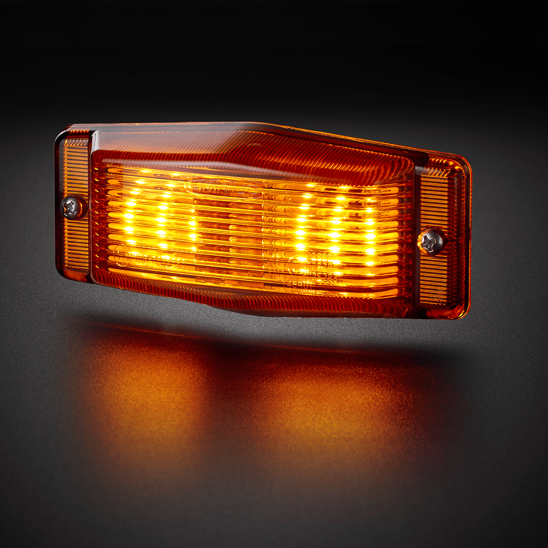Omnius Slimline LED Dobbeltbrænder Orange