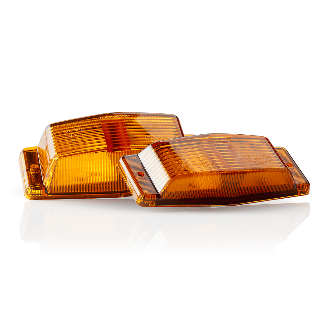 Omnius Slimline LED Dobbeltbrænder Orange