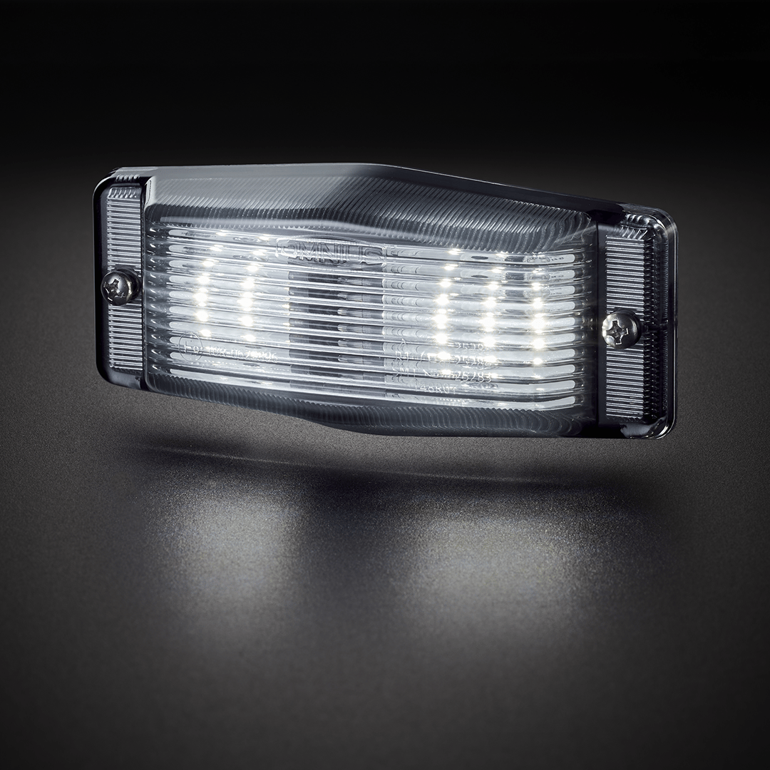 Omnius Slimline LED Luce Doppia Smoked Commutabile Bianco Arancione
