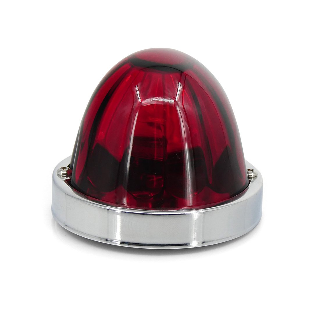 Omnius USA Melonlight Glazen Lens Rood