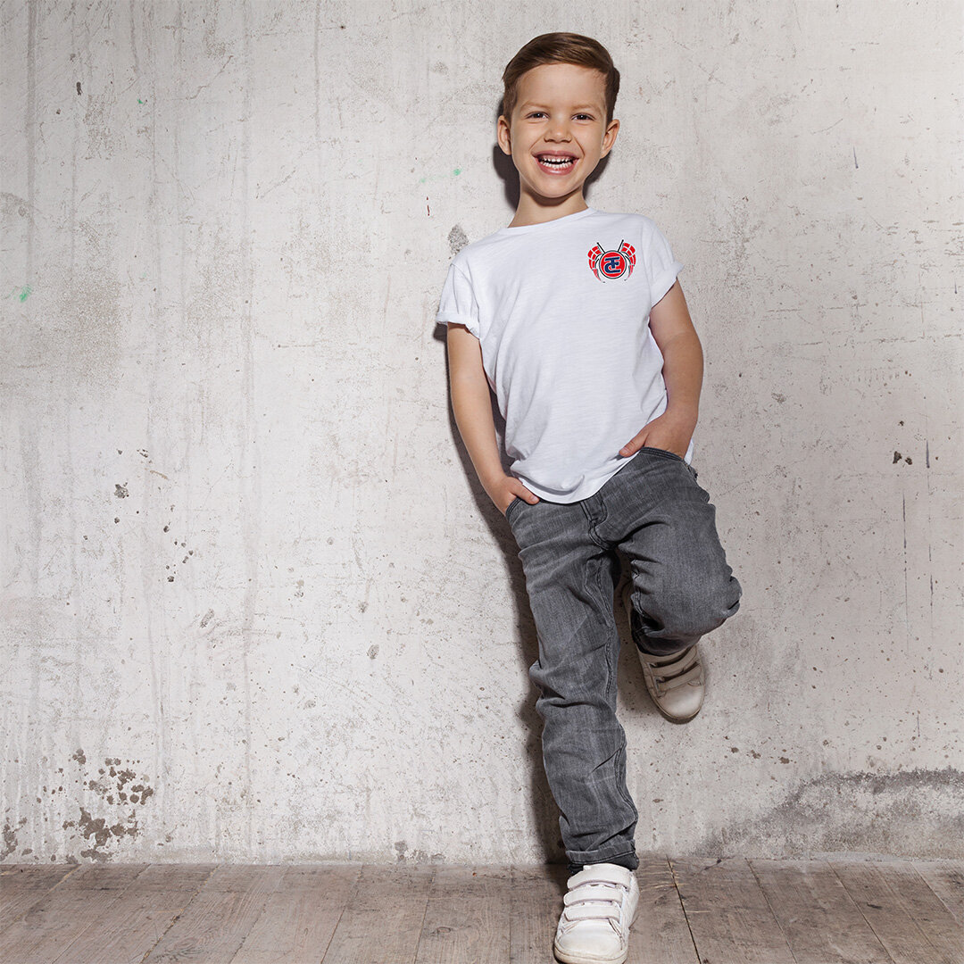 Ronny Ceusters T-shirt Enfants Laakdal Blanc