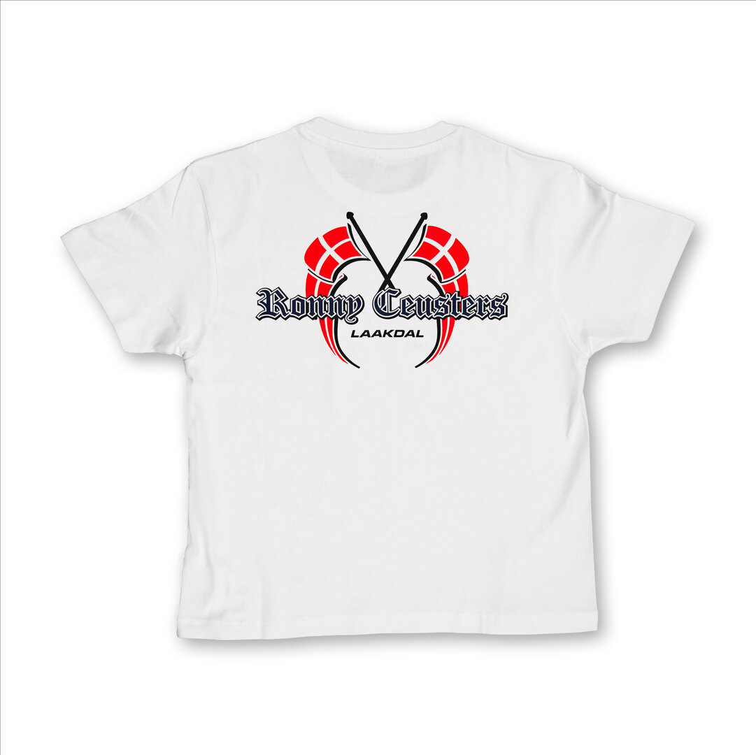 Ronny Ceusters T-shirt Enfants Laakdal Blanc
