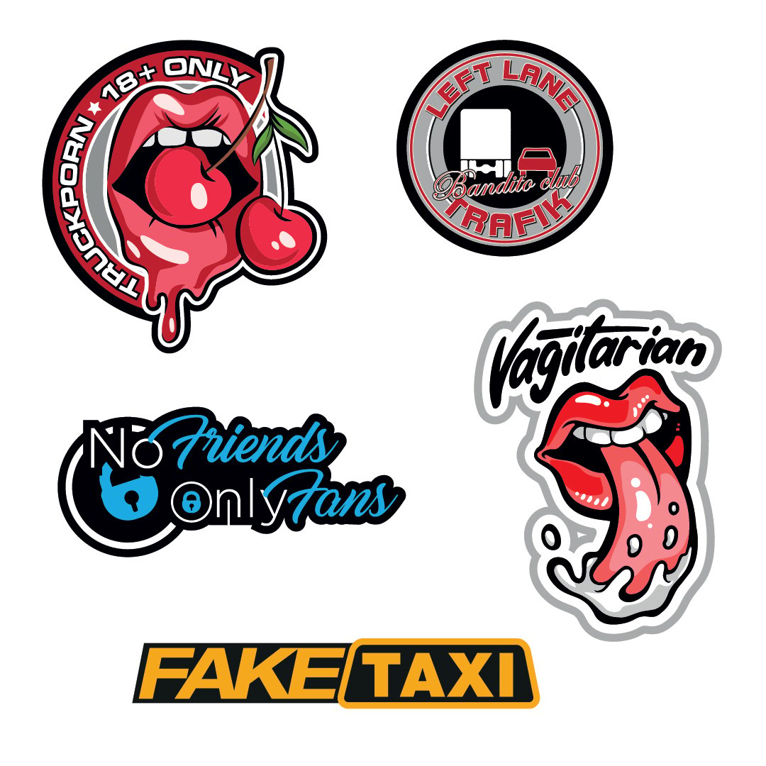 18+ Stickerset 