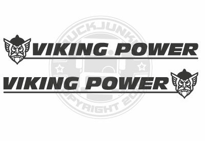 Viking Power - Nouveau - Ensemble d'autocollants