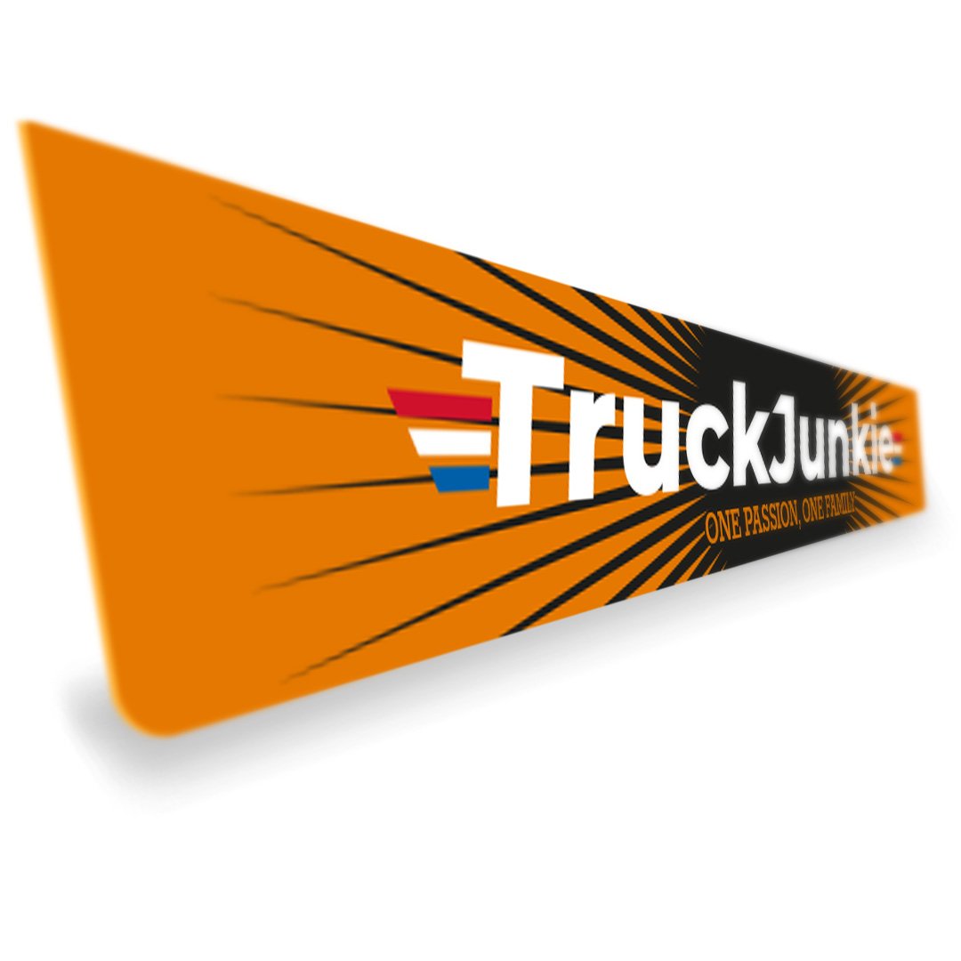 Truckjunkie Spatlapbedrukking OPOF WK Oranje
