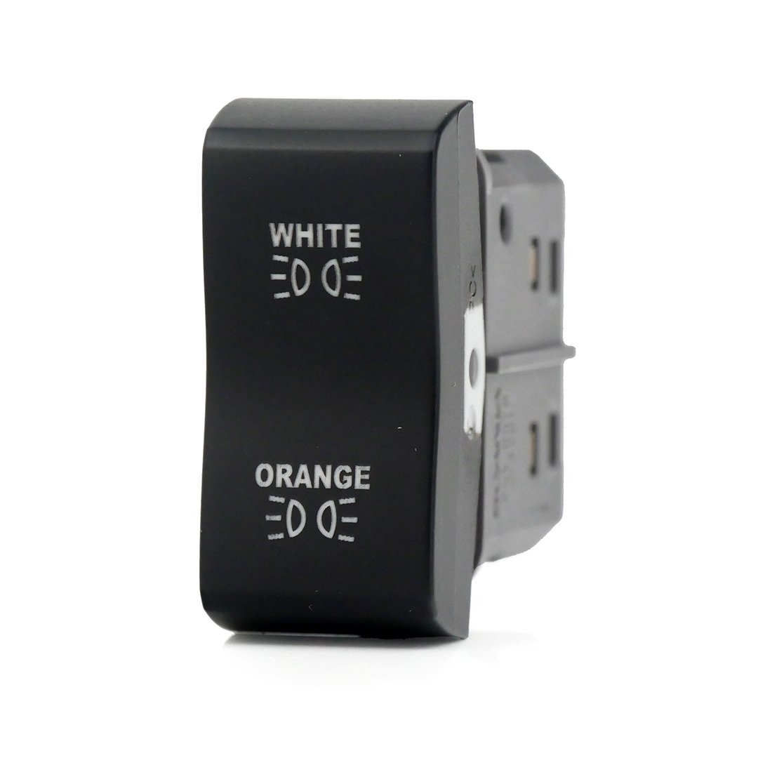 Scania Next Gen Lighting Switch White Orange