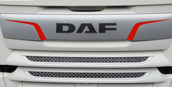 DAF - AUTOCOLLANTS « AILES » POUR CALANDRE - LOT