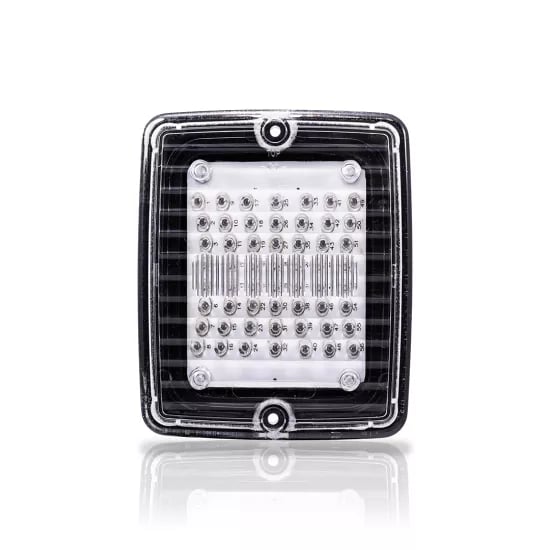 Feux arrière de camion 24V 130x110x45mm avec câble de 2,5 mètres adaptés pour Hella/Ledon
