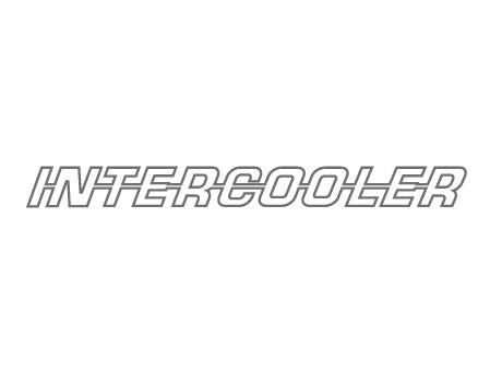 Sticker Contour Intercooler Vitre Latérale