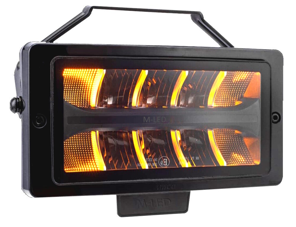 M-led classic 220 projecteur longue portée avec feu de position bicolore