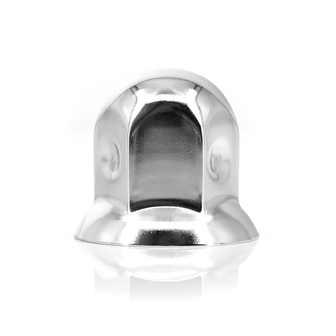 Couvre-écrous de roue en acier inoxydable 32mm Hauteur 44mm Paquet 10 Pièces MAN Mercedes Iveco DAF