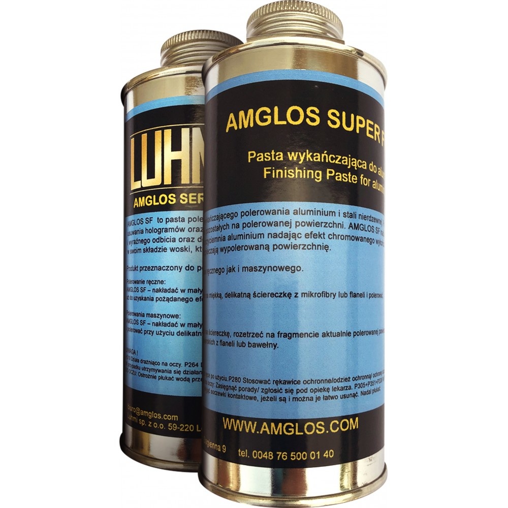Produit de polissage Luhmi Super Finish Résultat brillant sans rayures