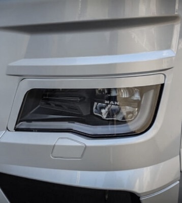 Paupières de phares Solarguard pour MAN TGX