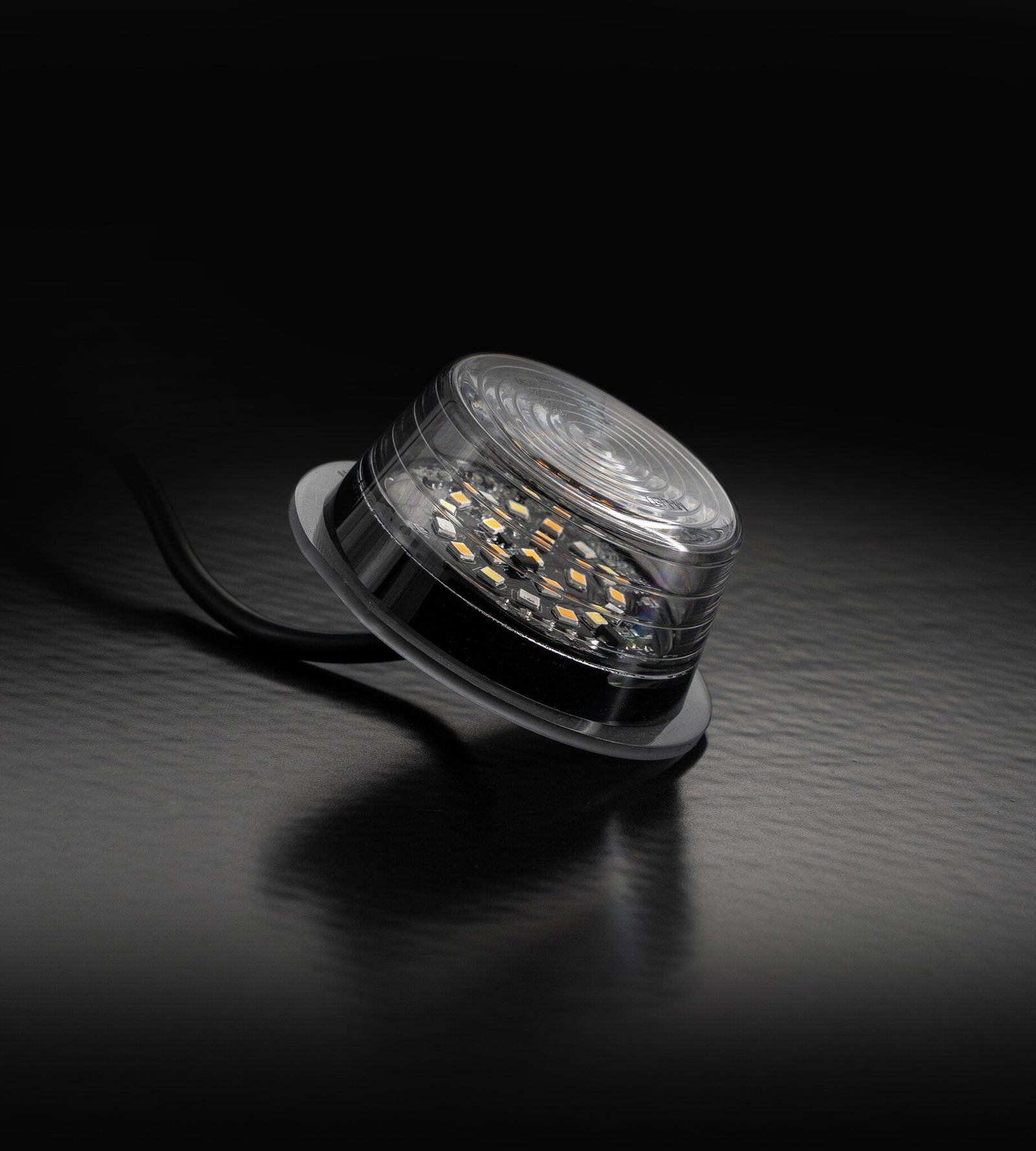 Feu De Gabarit Danois LED Commutable Verre Clair