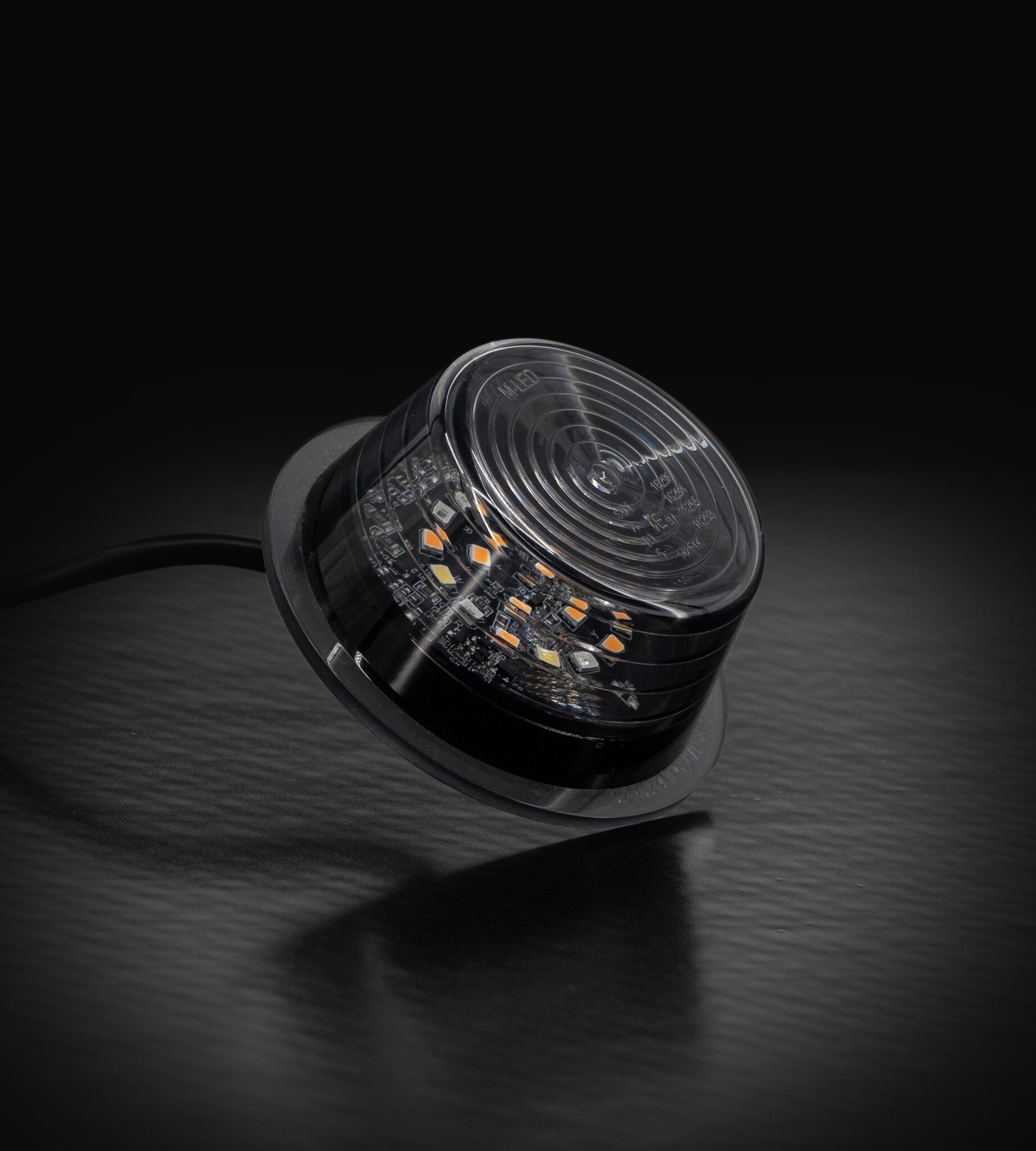 Largeur Danoise Lampe Commutable LED Fumée
