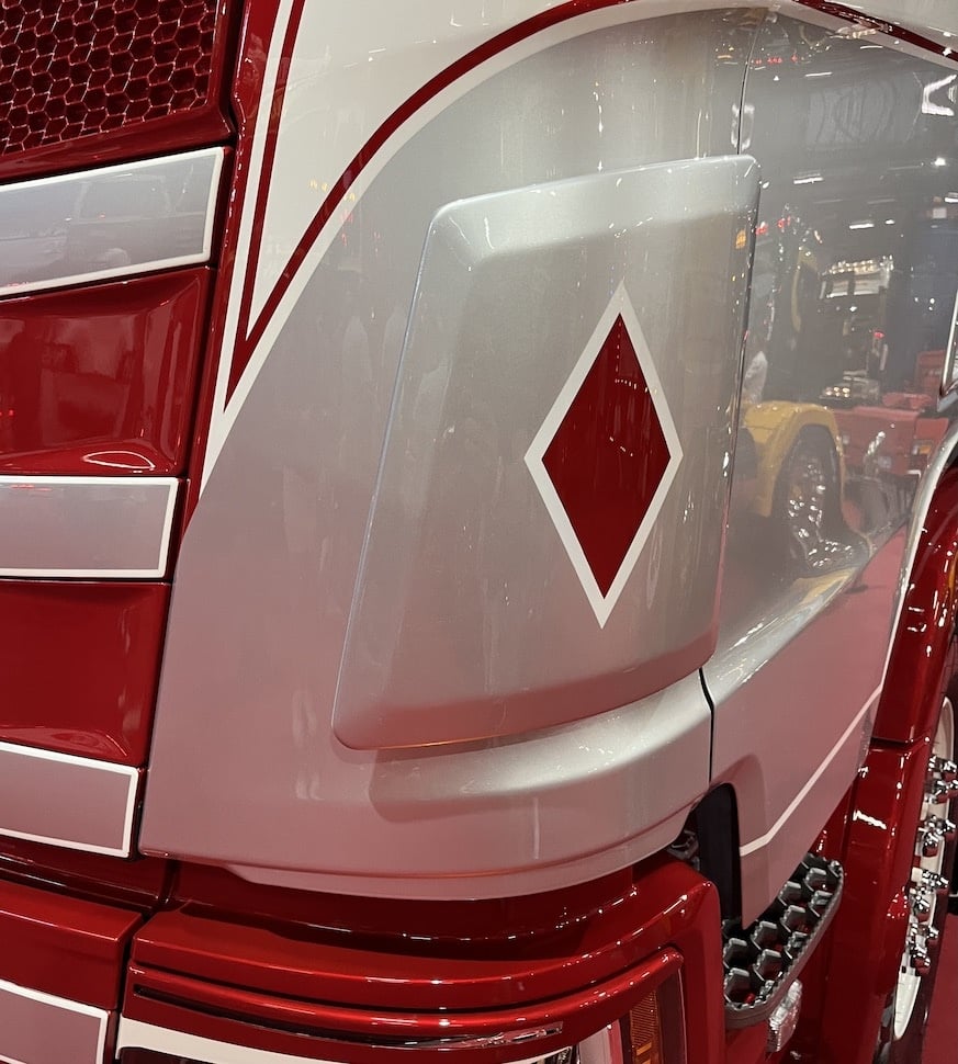 Deflettori antipolvere Scania per serie R e serie S