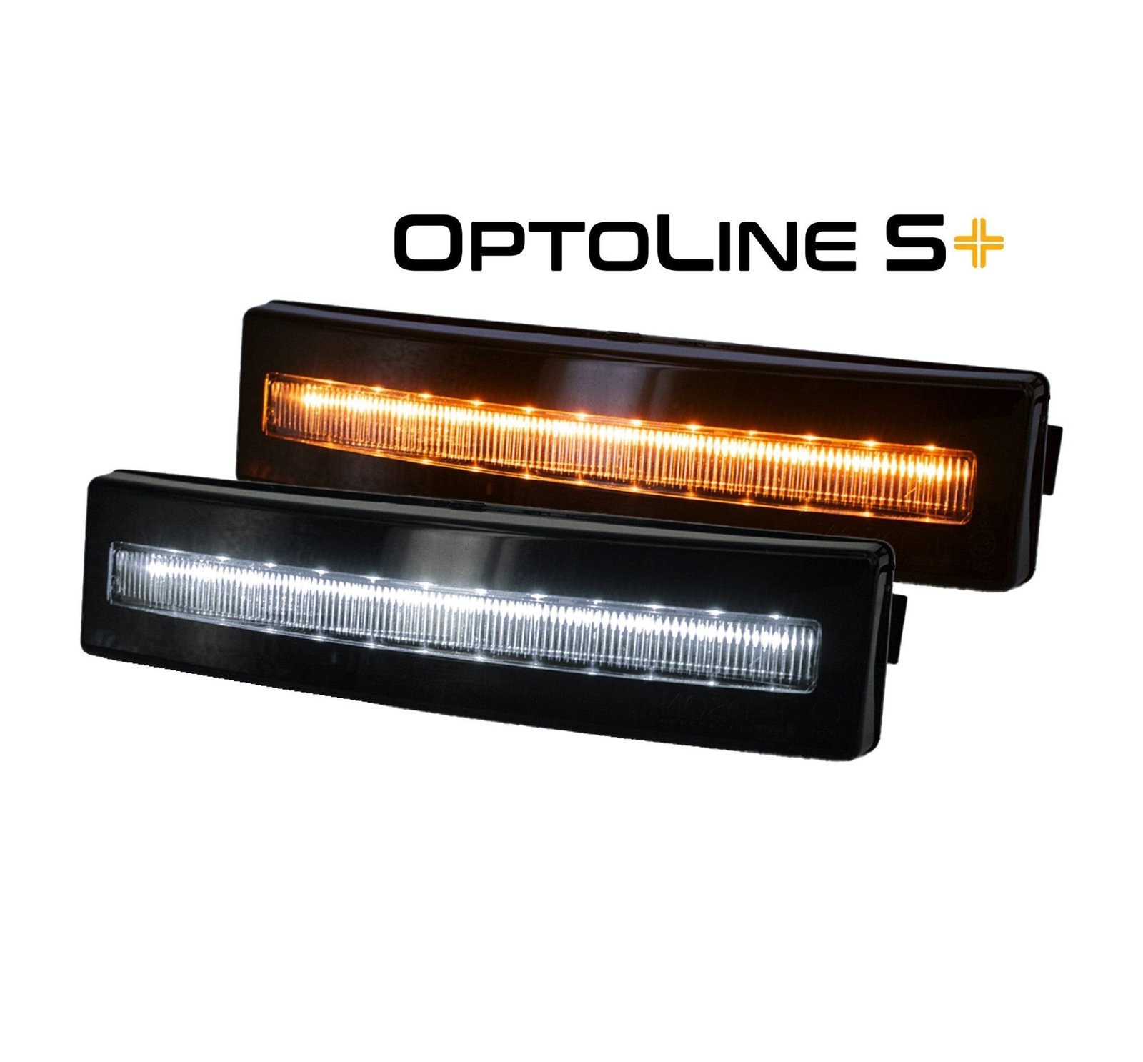 Feux de position de pare-soleil LED Ledson à double couleur commutables pour modèles Scania R/P/G/T