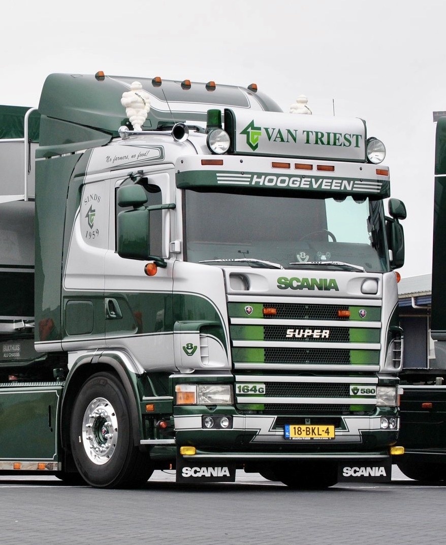 Bavette Scania Noire 65x43cm