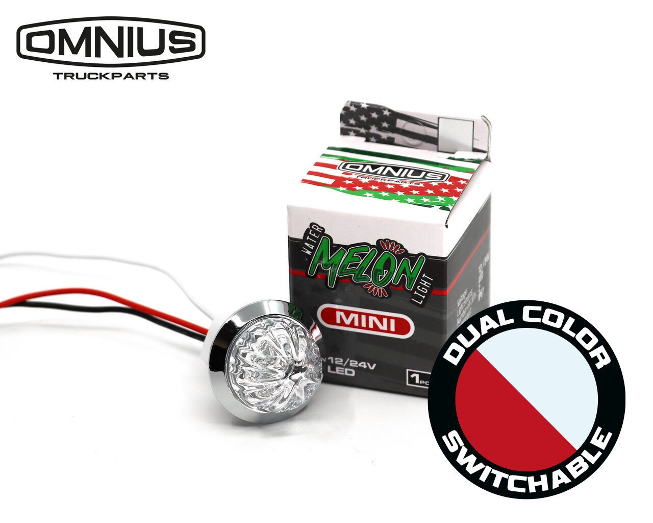 Omnius Mini Melonlights LED Double Couleur
