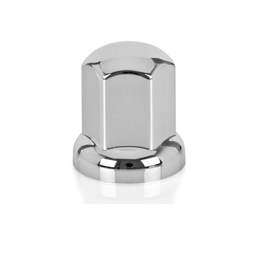Couvre-écrous de roue en acier inoxydable 33mm 53mm de hauteur 20 pièces Scania Volvo Renault