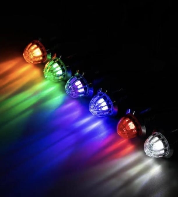Omnius Mini Melonlights LED Couleurs Variées