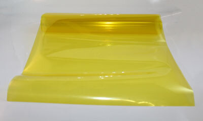 Film de Lampe Jaune Facile à Appliquer 100x30cm