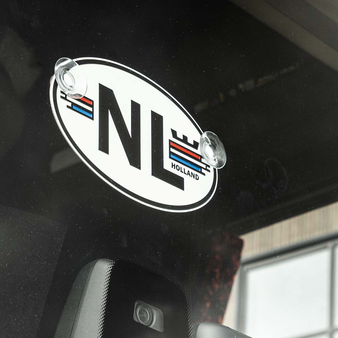 NL Aluminium Emblem Relief 18x11,5cm